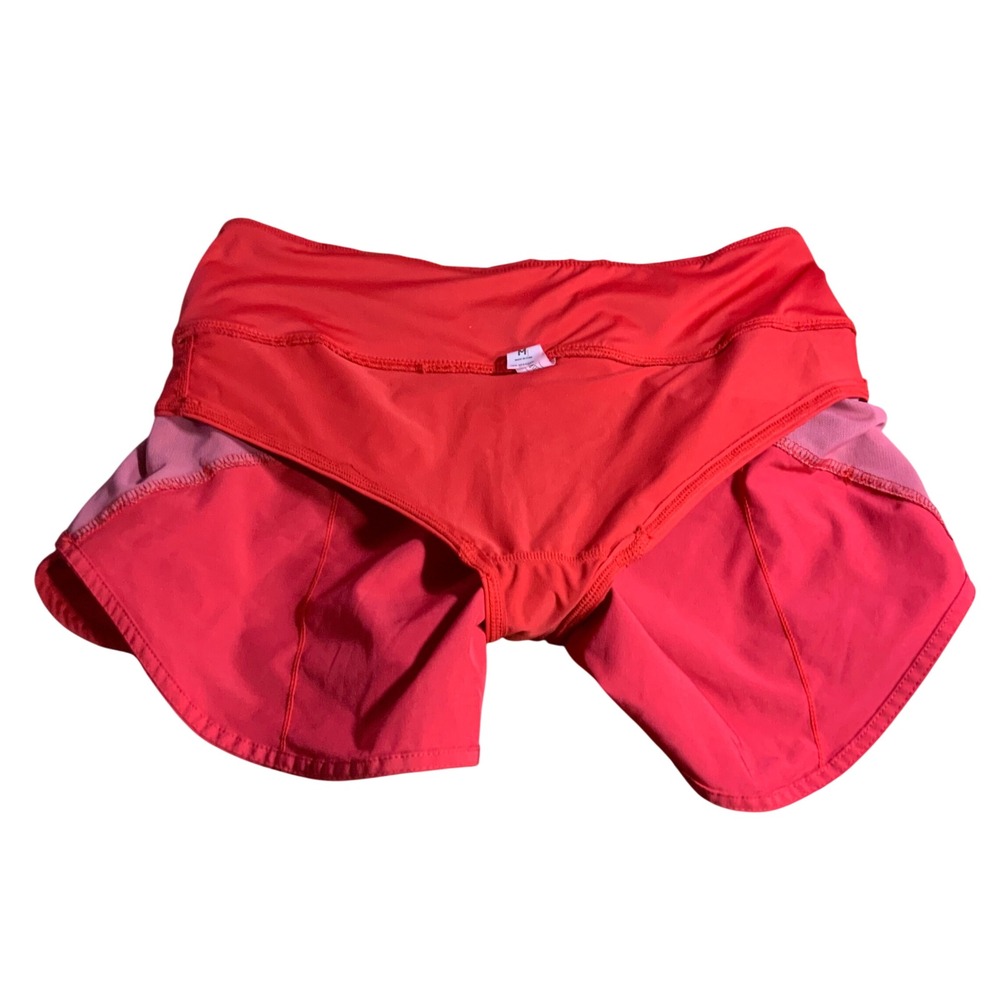 Lululemon Speed Up Shorts 2.5" Red size Medium - Picture 11 of 11